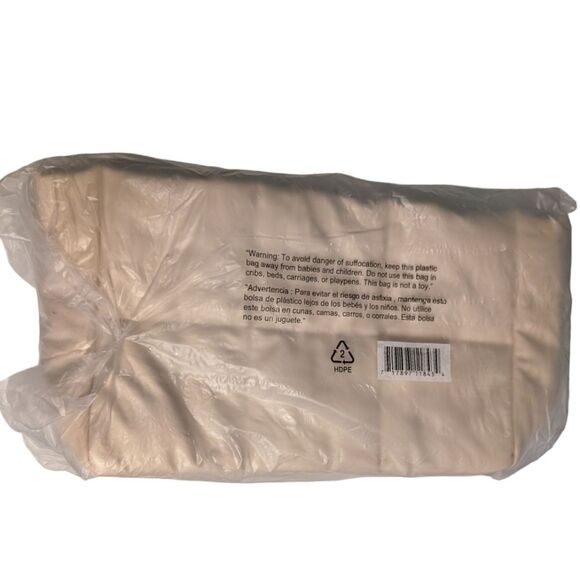 Ulta Large Soft Cream Puffy Quilted Tote - Picture 4 of 4